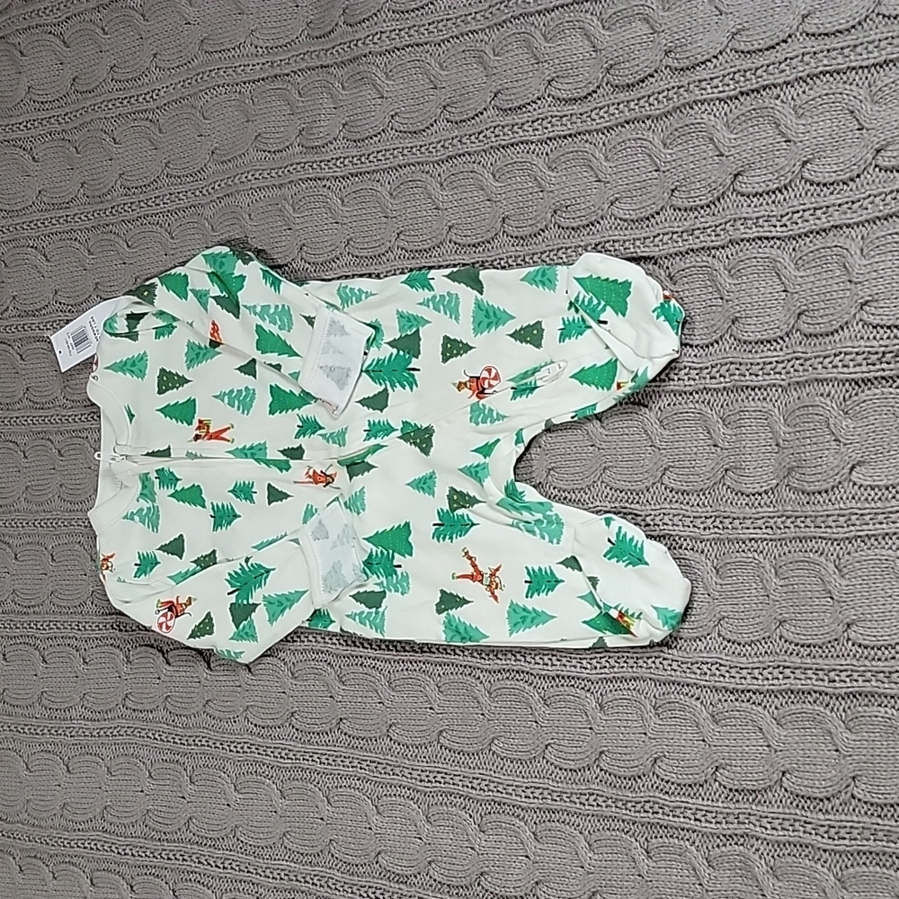 Old Navy New Born Christmas Onesie